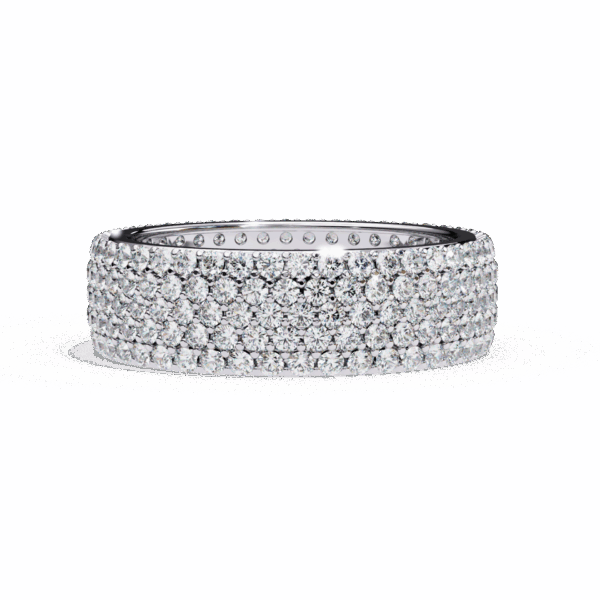 1.75 Carat Round Timeless Diamond Band