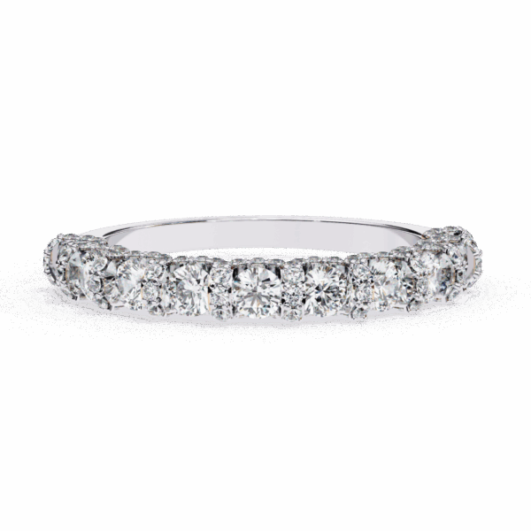 1 Carat Round Effortless Diamond Band
