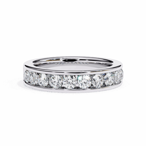 1 Carat Round Effortless Diamond Band