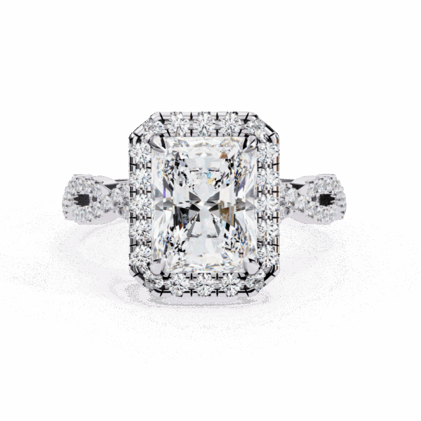 3.5 Carat Radiant Timeless Solitaire Ring