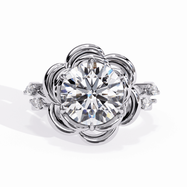 2.25 Carat Round Timeless Smart Casual Ring