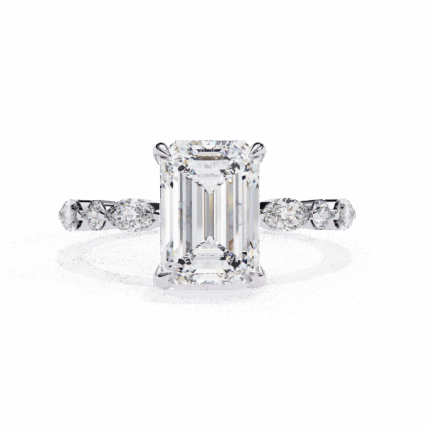 3.75 Carat Radiant Timeless Smart Casual Ring