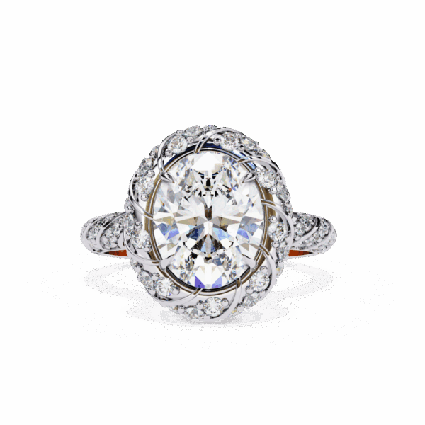3.25 Carat Oval Timeless Solitaire Ring