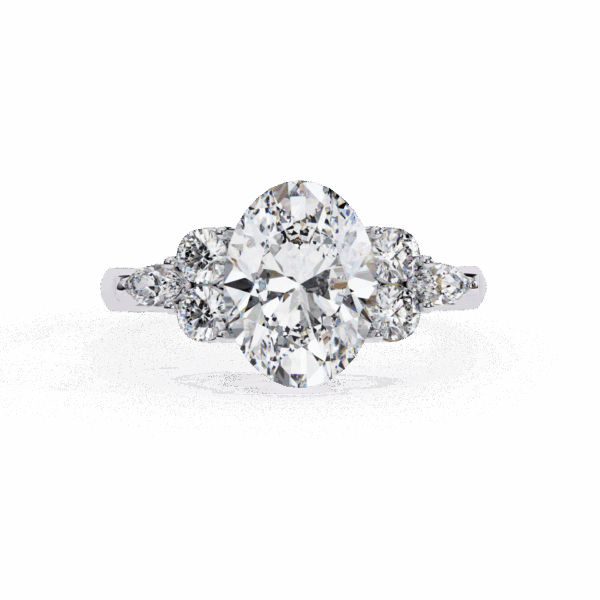 2.5 Carat Oval Timeless Solitaire Ring