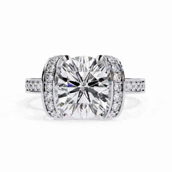 3.25 Carat Round Timeless Solitaire Ring