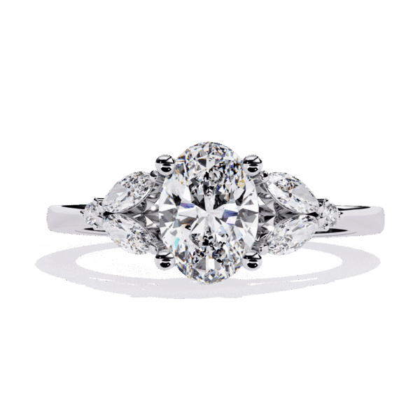 1.25 Carat Oval Timeless Smart Casual Ring