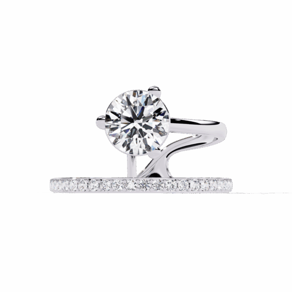 1.5 Carat Round Effortless Smart Casual Ring