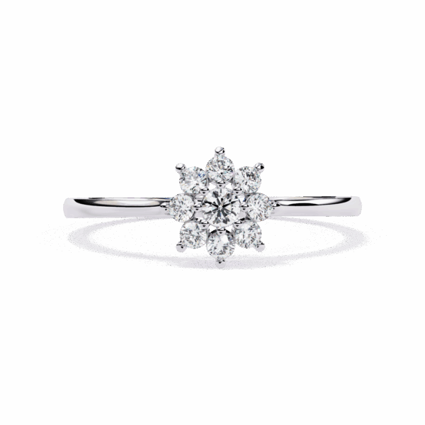 15 Cents Round Effortless Smart Casual Ring