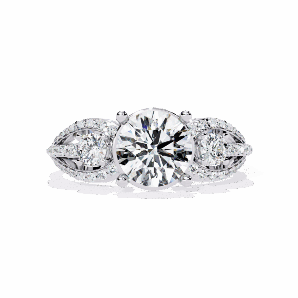 1.75 Carat Round Timeless Smart Casual Ring