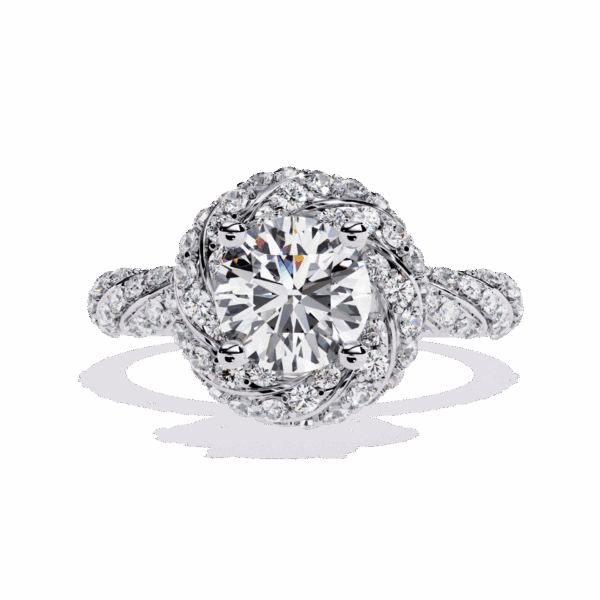 1.5 Carat Round Timeless Smart Casual Ring