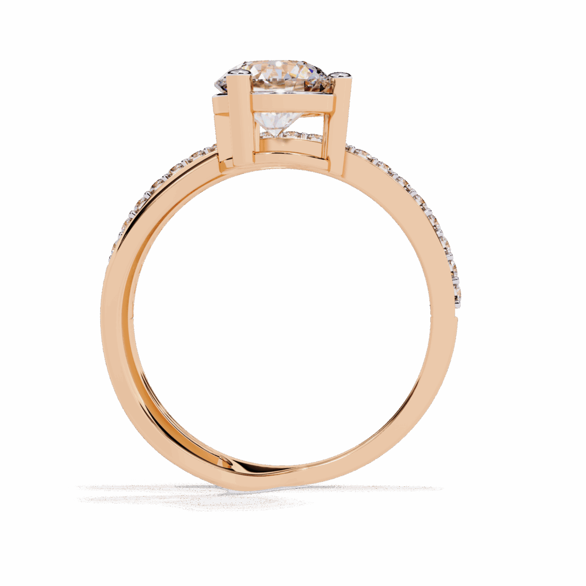 1.5 Carat Round Cut Day and Night Ring - Image 12