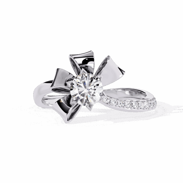 50 Cents Round Effortless Smart Casual Ring